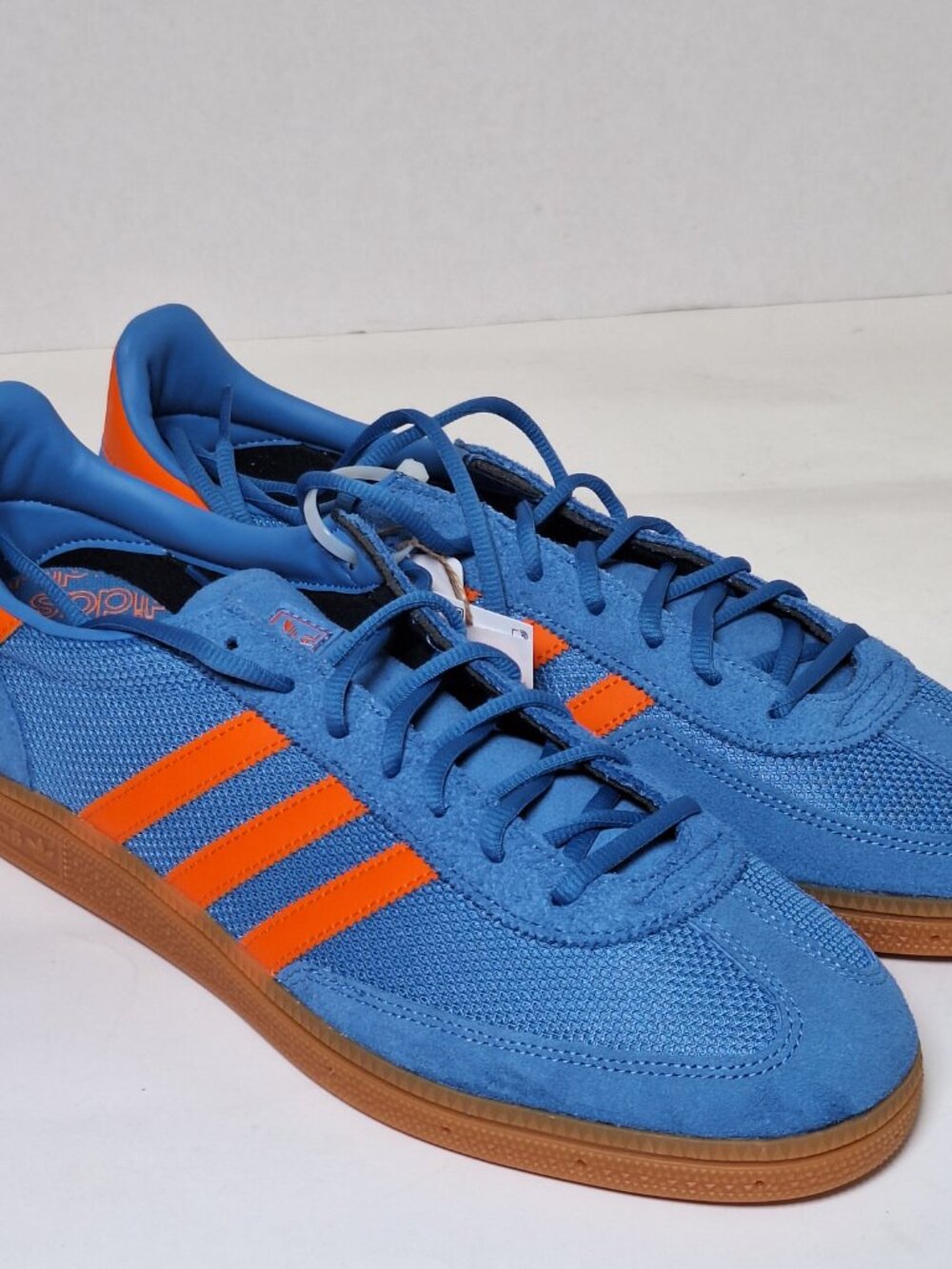 Size 13 - Adidas Handball Spezial Focus Blue Orange Gum